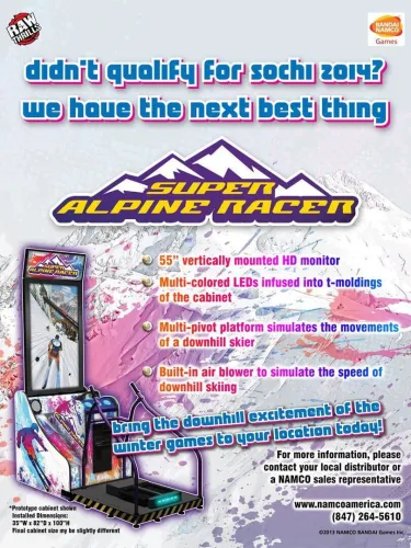 Portada de Super Alpine Racer