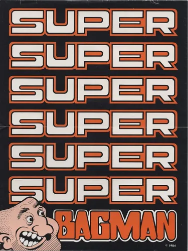 Portada de Super Bagman