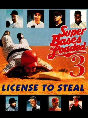 Portada oficial del videojuego Super Bases Loaded 3: License to Steal