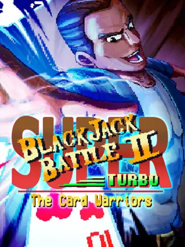Portada de Super Blackjack Battle 2 Turbo Edition – The Card Warriors