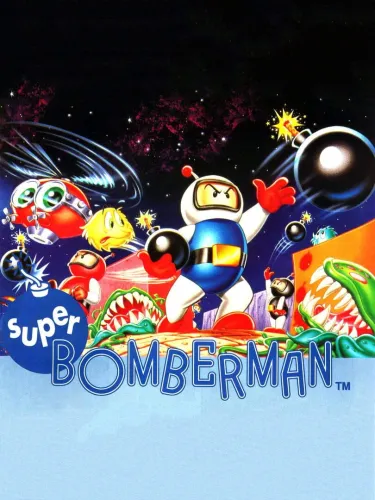Portada de Super Bomberman