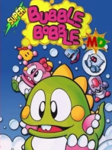 Portada de Super Bubble Bobble MD