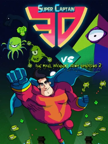 Portada de Super Captain 3D