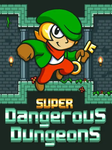 Portada oficial del videojuego Super Dangerous Dungeons