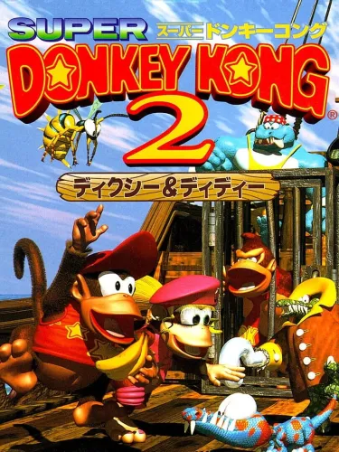 Portada de Super Donkey Kong 2