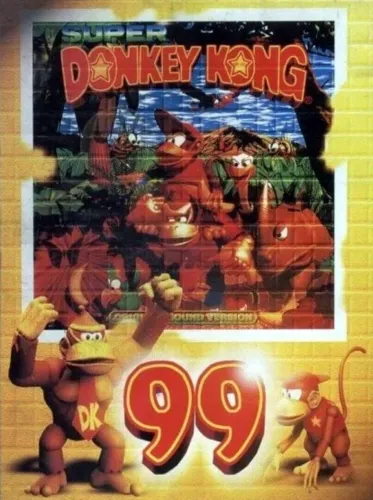 Portada de Super Donkey Kong 99