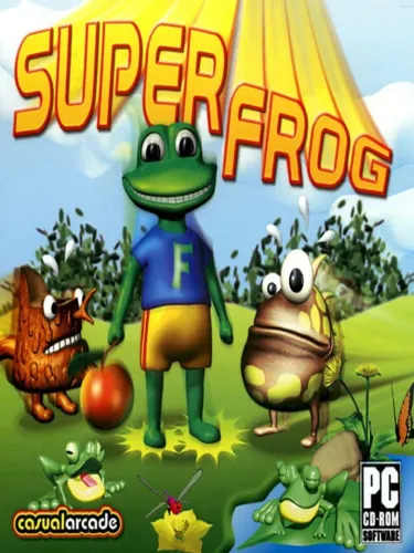 Portada de Super Frog