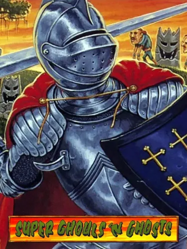 Portada de Super Ghouls’n Ghosts