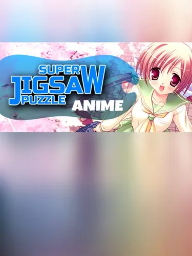Portada de Super Jigsaw Puzzle: Anime
