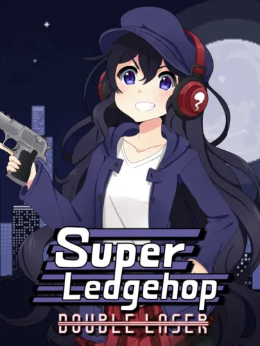 Portada de Super Ledgehop: Double Laser