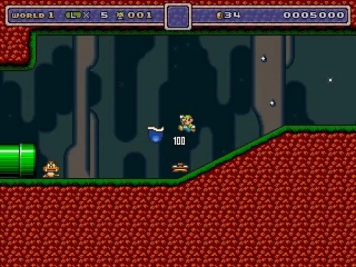 Super Luigi and the Golden Shrooms