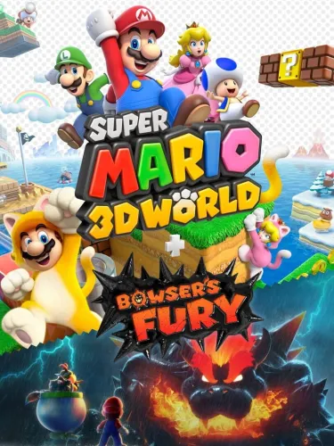 Portada de Super Mario 3D World + Bowser’s Fury