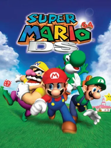 Portada de Super Mario 64 DS