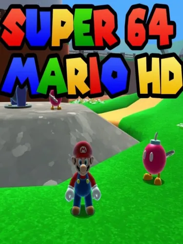 Portada de Super Mario 64 HD