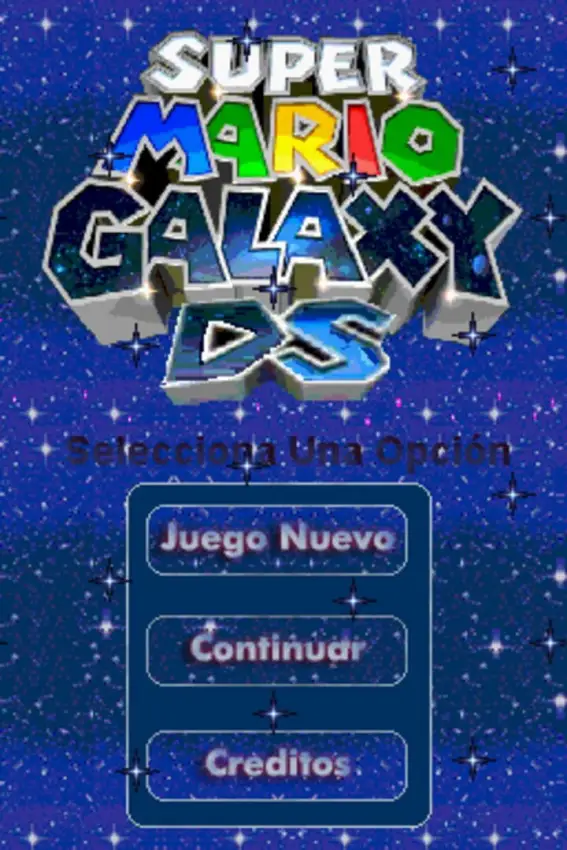Super Mario Bros Galaxy DS