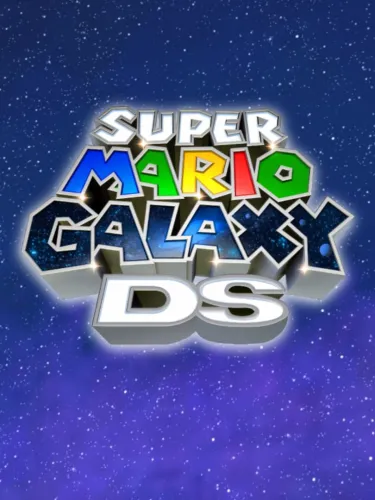 Portada oficial del videojuego Super Mario Bros Galaxy DS