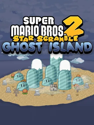 Portada de Super Mario Bros. Star Scramble 2: Ghost Island