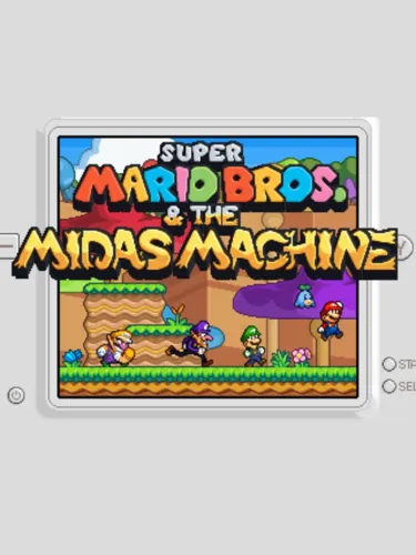 Portada de Super Mario Bros. & The Midas Machine