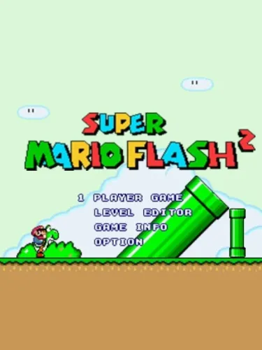 Portada de Super Mario Flash 2