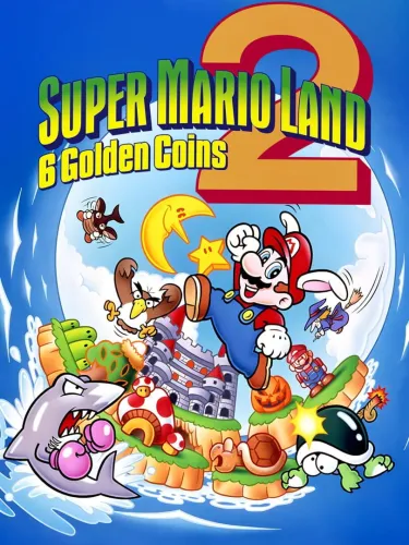 Portada de Super Mario Land 2: 6 Golden Coins