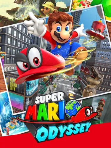 Portada de Super Mario Odyssey