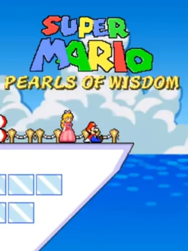 Portada de Super Mario Pearls of Wisdom