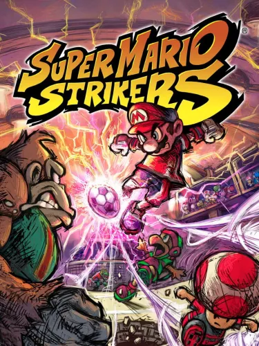 Portada de Super Mario Strikers