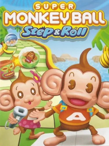 Portada oficial del videojuego Super Monkey Ball: Step & Roll