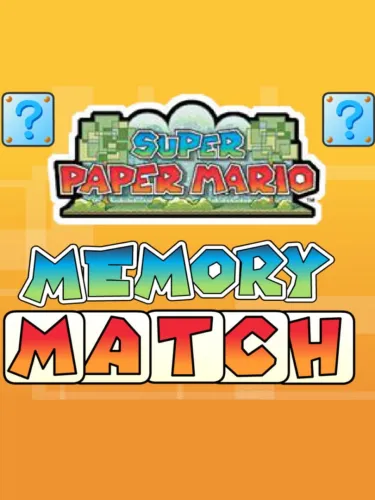 Portada de Super Paper Mario Memory Match