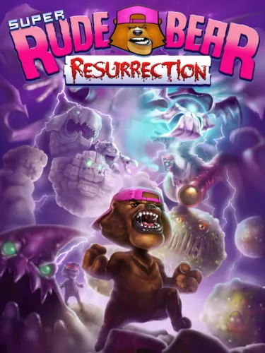 Portada de Super Rude Bear Resurrection