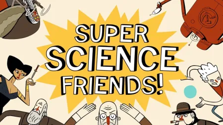 Portada de Super Science Friends