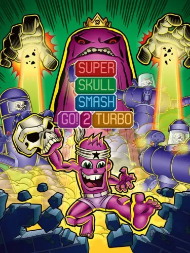 Portada de Super Skull Smash GO! 2 Turbo