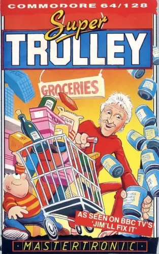 Portada oficial del videojuego Super Trolley