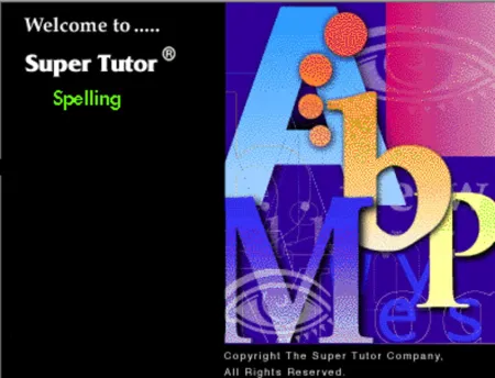 Portada de Super Tutor: Spelling