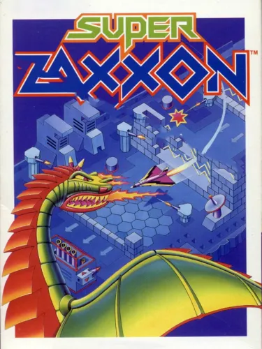 Portada de Super Zaxxon