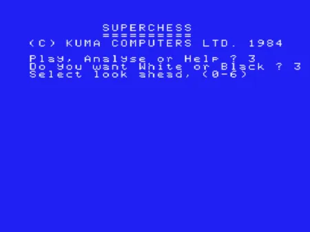 Portada de SuperChess