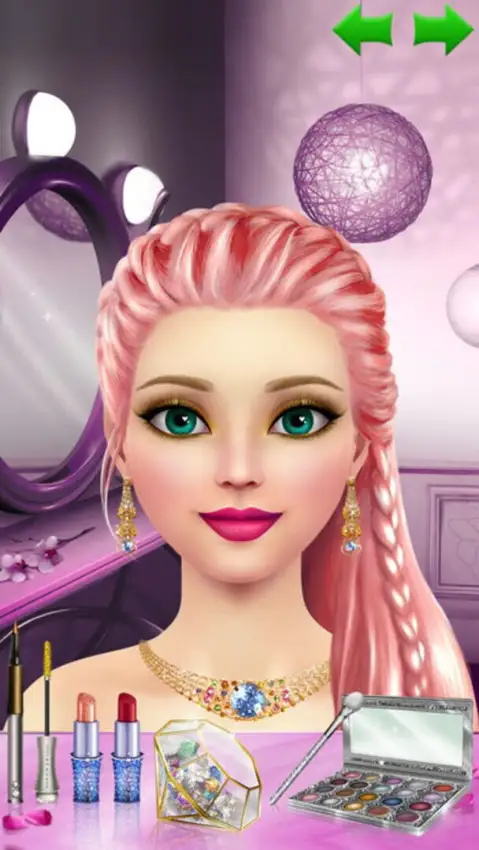 Supermodel Salon: Makeup & Dress up Game for Girls