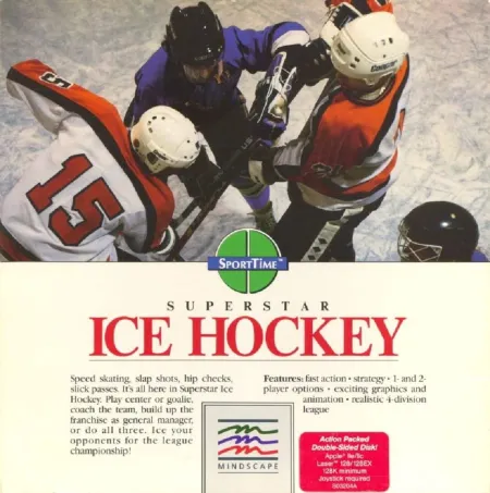 Portada de Superstar Ice Hockey