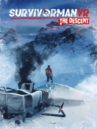 Portada oficial del videojuego Survivorman VR: The Descent