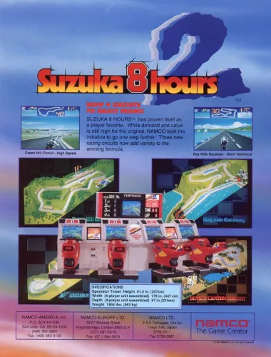 Portada de Suzuka 8 Hours 2