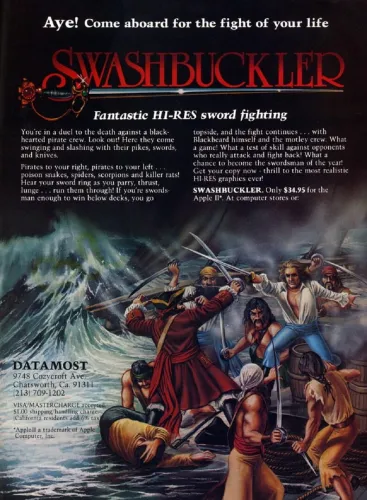Portada de Swashbuckler