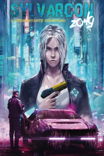 Portada de Sylvarcon 2049: A Cybersecurity Aventure