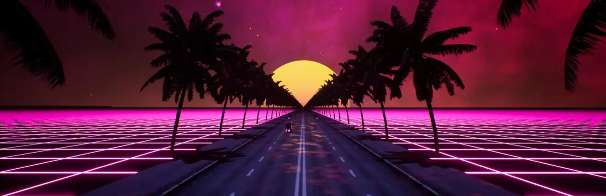 Synthwave Burnout