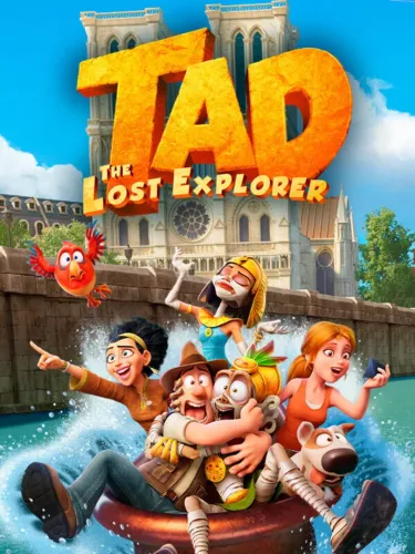 Portada de Tad the Lost Explorer and the Emerald Tablet