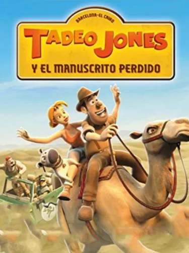 Portada de Tadeo Jones y el Manuscrito Perdido