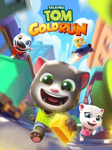 Portada de Talking Tom Gold Run