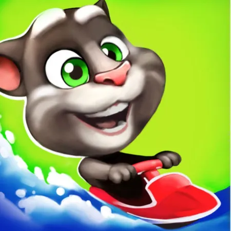 Portada de Talking Tom Jetski