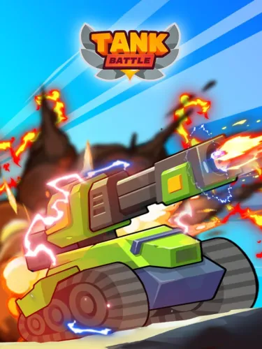 Portada oficial del videojuego Tank Battle