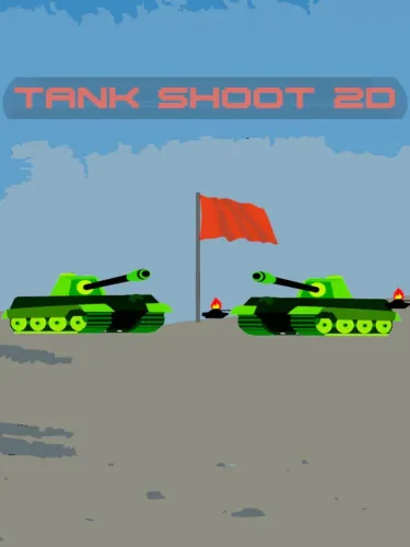 Portada de Tank Shoot 2D: Battle to save City Flag