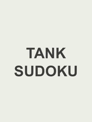 Portada de Tank Sudoku
